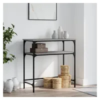 VidaXL Konsolentisch Grau Sonoma 75x35,5x75 cm Holzwerkstoff Modell 1