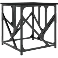 VidaXL Couchtisch Schwarz 45x45x47,5 cm Holzwerkstoff