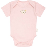 Steiff Baby Body - Strampler, Baumwolle, Bär, Logo, kurzarm,