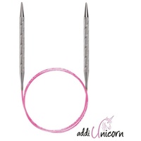 Addi Rundstricknadel "Unicorn", Messing, 80 cm