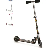 Moni Kinderroller Magic, Scooter Höhe einstellbar, zusammenklappbar, 125 mm
