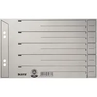 Leitz Zahlenregister DIN A5 Grau 100 Stück