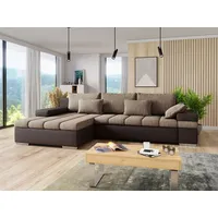 Mirjan24 Ecksofa Bangkok, Stilvoll L-Form Sofa mit Schlaffunktion und