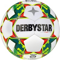 Derbystar Stratos S-Light Futsal weiß/gelb/blau 4