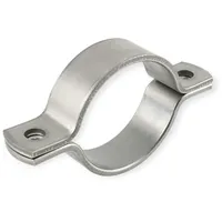 Schellendirekt Rohrschelle V2A Edelstahl zweiteilige Schelle mittelschwer, Klemmbereich:84-89 mm
