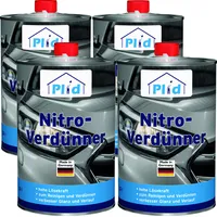 Plid Premium Nitro-Verdünner Reiniger Lack-Verdünner Farblos