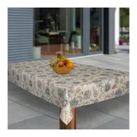Laro Wachstuch-Tischdecke Abwaschbar Wachstischdecke PVC Plastik-Tischdecken Eckig Meterware Abwischbar,