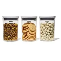 Oxo Good Grips-Set aus runden Mini-POP-Behältern - 3-teiliges