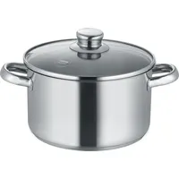 Berndes Kochtopf New Roma Ø 20 cm Edelstahl Silber