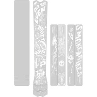 DYEDBRO Fluor Rahmenschutzaufkleber - White - One Size
