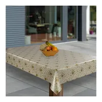 Laro Wachstuch-Tischdecke Abwaschbar Garten-Tischdecke Wachstischdecke PVC Plastik-Tischdecken Eckig Meterware