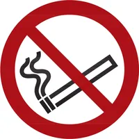 Industrial Quality Supplies Verbotszeichen Rauchen verboten, Typ: 03050