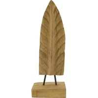 Dijk Natural Dijk Statue Blatt Teak 18 x 12