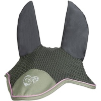 HKM Horse Spirit Fliegenhaube Graugrün Vollblut