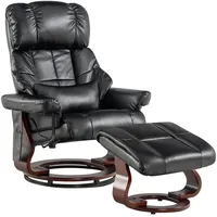 MCombo Relaxsessel Fernsehsessel 360° drehbar Massagesessel mit Fußhocker 9068