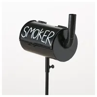 Boltze Gartenstab Aschenbecher Smoker Sturmaschenbecher Eisen schwarz H 1,16