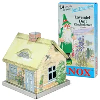 Knox Räucherhaus aus Metall - Frühlingshaus mit 24 Räucherkerzen