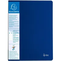 Exacompta 88402E 12er Pack Sichtmappe Up-Line aus festem Kunststoff