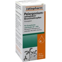 Ratiopharm PELARGONIUM-RATIOPHARM Bronchialtropfen 50 ml