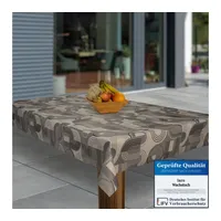 Laro Wachstuch-Tischdecke Abwaschbar Wachstischdecke PVC Plastik-Tischdecken Eckig Meterware Abwischbar,