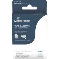 MediaRange Schriftband MRBTZ233, ersetzt Brother® TZ-233/TZe-233,