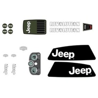 Berg Toys BERG Gokart Stickerset Aufkleber Jeep Revolution für