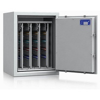 ISS safe4key Schlüsseltresor grau mit 192 Haken Doppelbartschloss