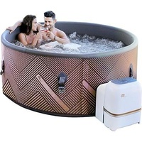 MSPA PureHaven aufblasbarer Whirlpool 173x173x70 cm für 6 Personen