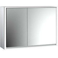 EMCO loft Aufputz-Lichtspiegelschrank 979805114 1000x733mm, LED, 2-türig, breite Tür