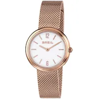 Breil Damenuhr BREIL IRIS TW1777 Edelstahl Mesh Rose Gold