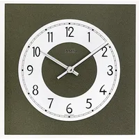 AMS Wanduhr Anthrazit Quarz 25cm- 9683