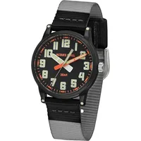 JACQUES FAREL Kinder-Armbanduhr Jugend Analog Quarz Jungen Textilband KLM
