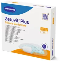 Hartmann Zetuvit Plus Silicone Border Heel 25x25cm 10 st