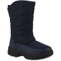 VAN HILL Damen Warm Gefütterte Winter Boots Stiefeletten Gesteppte