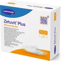 Hartmann Zetuvit Plus Silicone Border 10x10cm 10 st