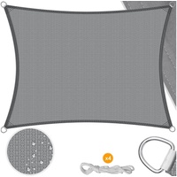 Kesser KESSER® Sonnensegel Sonnenschutz Windschutz HDPE Gewebe wasserabweisend &
