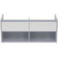 Ideal Standard Connect Air DoppelWaschtischunterschrank E0829KN 120x51,7x44cm, 2 Auszüge,