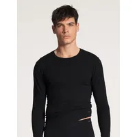 CALIDA Cotton Code Shirt Long Sleeve Schwarz Baumwolle X-Large
