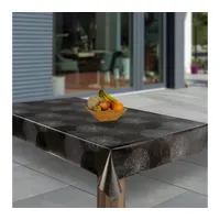 Laro Wachstuch-Tischdecke Abwaschbar Garten-Tischdecke Wachstischdecke PVC Plastik-Tischdecken Eckig Meterware