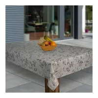 Laro Wachstuch-Tischdecke Abwaschbar Wachstischdecke PVC Plastik-Tischdecken Eckig Meterware Abwischbar,