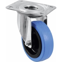 Roadinger Lenkrolle 100mm BLUE WHEEL hellblau