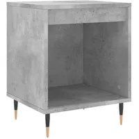 VidaXL Nachttisch Betongrau 40x35x50 cm Holzwerkstoff