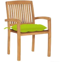 VidaXL Gartenstuhl 59,9 x 96,1 x 27,8 cm grün