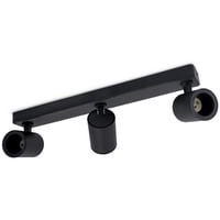 Linovum TENJO Deckenlampe Strahler schwarz schwenkbar mit GU10 Fassung