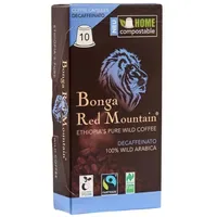 Original Food Bonga Red Mountain Decaffeinato Kaffeekapseln 10 St.