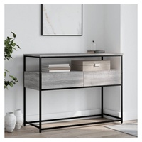 VidaXL Konsolentisch Grau Sonoma 100x40x75 cm