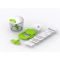 Cheffinger Multischneider Zerkleinerer Set Schneider 11 tlg Rührfunktion