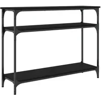 VidaXL Konsolentisch 100x29x75 cm schwarz