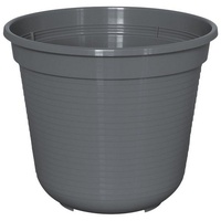 Geli 10x Übertopf Schwarz Braun Blumenkübel Pflanzenboxen Kräutergefäß Garten