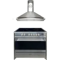 Gurari Elektro-Standherd GCH E 912 X + GCH 046